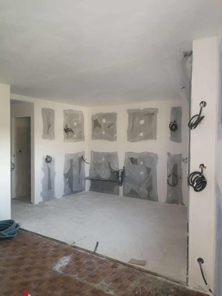 Pose installation &eacute;lectrique en kit appartement en r&eacute;novation