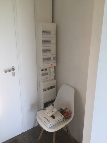 Pose installation électrique maison neuve - Tableau électrique Electrikit